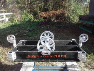Harley Davidson Lineberry Cart,  Coffee Table, ,  Antique Railroad Cart photo