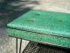 Mid Century Modern Patio Outdoor Bench With Hairpin Legs Post-1950 photo 3