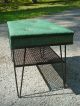 Mid Century Modern Patio Outdoor Bench With Hairpin Legs Post-1950 photo 5