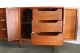 Mid Century Credenza Wall Unit Cabinet Danish Dining Walnut Buffet Nelson Eames Post-1950 photo 3
