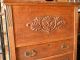 Exceptional Antique Oak Chest Of Drawers W/built - In Cedar Chest - A Money Maker 1900-1950 photo 1