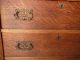 Exceptional Antique Oak Chest Of Drawers W/built - In Cedar Chest - A Money Maker 1900-1950 photo 4