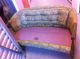 Antique Vintage Pretty Italian Sofa Love Seat Settee Maker Upholstery Unknown photo 4