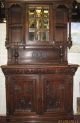 Magnificent Antique European Wood Hand Carved Cabinet/hutch Unknown photo 1