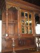 Magnificent Antique European Wood Hand Carved Cabinet/hutch Unknown photo 3