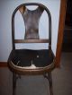 Vintage Chairs Folding Wooden/leather Cushioned Seat Pair Of Kumfort Pat.  1925 - 27 Post-1950 photo 6