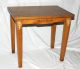Vintage Wood Side Accent End Table Gesso Decorative Trim 1900-1950 photo 4