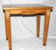 Vintage Wood Side Accent End Table Gesso Decorative Trim 1900-1950 photo 5