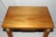 Vintage Wood Side Accent End Table Gesso Decorative Trim 1900-1950 photo 8