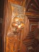 Heavily Hand Carved Wooden Sideboard Antique Furniture 8 ' L.  A,  Calif.  Pick - Up 1800-1899 photo 3