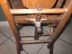 Antique 1800 ' S Oak Folding High Chair Stroller Complete - 1800-1899 photo 11