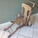 Antique 1800 ' S Oak Folding High Chair Stroller Complete - 1800-1899 photo 8