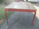 Antique Primitive Oak Farm Table Refinished & One Of A Kind Over 5 Feet Long Unknown photo 10