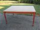 Antique Primitive Oak Farm Table Refinished & One Of A Kind Over 5 Feet Long Unknown photo 1