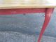 Antique Primitive Oak Farm Table Refinished & One Of A Kind Over 5 Feet Long Unknown photo 4
