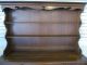 Vintage Open Shelf Hutch China Cabinet Cherry Or Maple Post-1950 photo 1