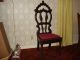 Antique 19th Century Wooden High Back Chair / Local Pickup Only 1800-1899 photo 1