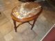 French Country Marble Top Side Table 1900-1950 photo 8