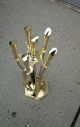 Vintage Modern Brass Fireplace Tools Other photo 1