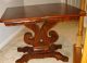 19th Century Antique Empire Game Or Parlor Table 1800-1899 photo 4