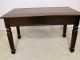 Antique - Vintage - Retro - 1930 ' S Solid Wood Post Office Table - 1900-1950 photo 2