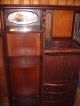 Lovely Glass Curio Cabinet With Secretary Desk Built Inside Post-1950 photo 2