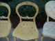 1 Of 5 Vintage French Provincial Dining Chairs,  Shabby,  Michigan,  Your Choice Post-1950 photo 3