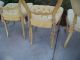 1 Of 5 Vintage French Provincial Dining Chairs,  Shabby,  Michigan,  Your Choice Post-1950 photo 5