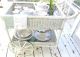Adorable Shabby Chic White Wicker Tea Cart Other photo 1