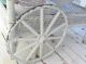 Adorable Shabby Chic White Wicker Tea Cart Other photo 5
