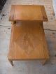 Lane Signed End Table 1955 Style Number 197 Danish Mid - Century Blonde Wood Post-1950 photo 1