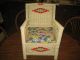 Antique Child Size Wicker Chair - Very Good Condition - Look 1900-1950 photo 1