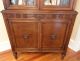 Antique 1930 ' S American Chippendale Style China Display Cabinet 1900-1950 photo 3