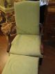 Great Looking Arm Chair With Footstool Post-1950 photo 3