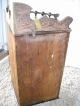 Antique Hanging Corner Cupboard Cabinet Mirrow Primitive 1800-1899 photo 4