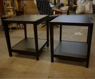 Pair Of Mid Century Modern End Tables photo