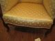 French Carved Walnut Chair With New Fabric 1900-1950 photo 1