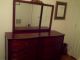 Timeless Antique 6 - Drawer Dresser,  With Add ' L Night Stand,  Mahogany Solid Wood 1900-1950 photo 1