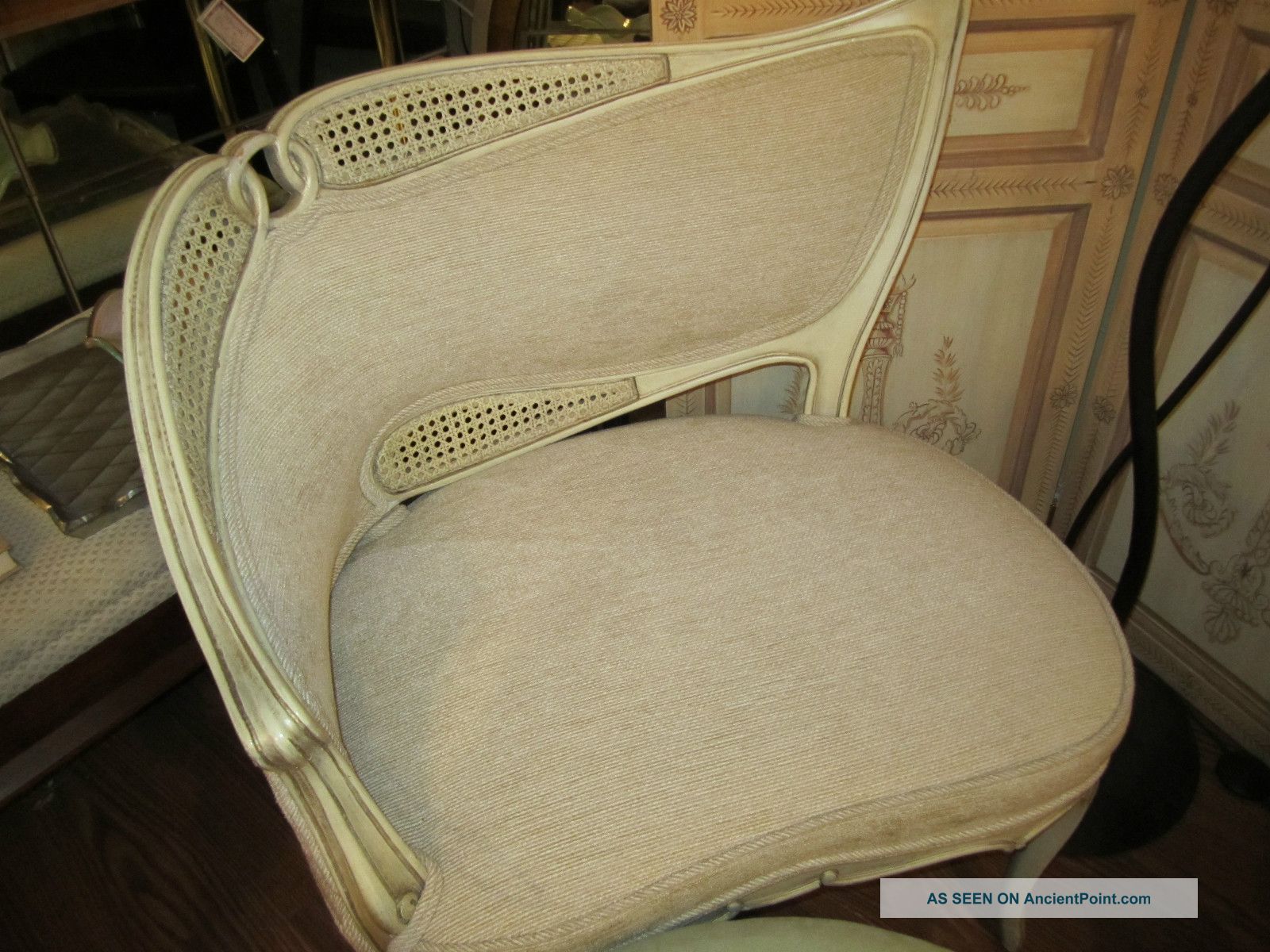 Pair Of Angel Back Chairs 1950 ' S 1900-1950 photo