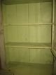 Antique Shabby Green Cupboard/china Closet Other photo 3