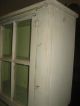 Antique Shabby Green Cupboard/china Closet Other photo 7