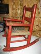 Antique Childs Rocking Chair,  Good Cond.  For The Age,  Paint 1800-1899 photo 2