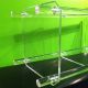 Vintage Lucite Hollywood Regency 3 Level Table Stand Art Deco Modern Mid Century Post-1950 photo 8