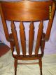 Antique Oak Rocking Chair 1900-1950 photo 2