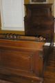 Fabulous Single Size Victorian Style Paneled Walnut Bed From Austria Unknown photo 5