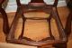 Antique W.  K.  Cowan Co.  Chicago Mahogany Queen Anne Style Dining Armchair 1900-1950 photo 9