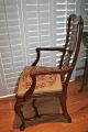 Antique W.  K.  Cowan Co.  Chicago Mahogany Queen Anne Style Dining Armchair 1900-1950 photo 1