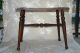 Fabulous Windsor Or William And Mary Bench / Stool Early Unknown photo 2