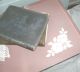 Vintage Shabby Lap Writing Desk Or Tv Tray - Chic Pink,  Tilting Serving Tray Unknown photo 2