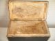 Early Antique Leather Document Trunk 1800-1899 photo 9